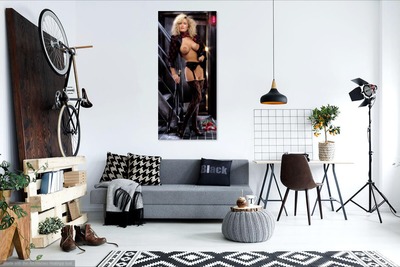 Photo poster, retro,Kim Morris 1986,size А3 29.7х42.0 inches. Wall decoration, home decor, gift.