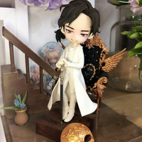 6-10.5 cm Chibi Doll Boy body Clear Silicone for making statue,nendoroid, figure doll - Thumbnail 3