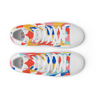 Womens high top canvas shoes - Thumbnail 9