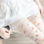 Retro Floral Pantyhose Stockings Tights-3