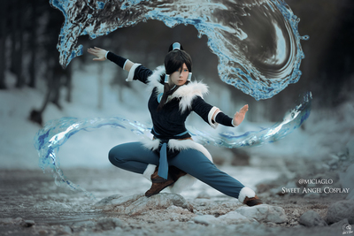 Korra Snow 1 - A6 print