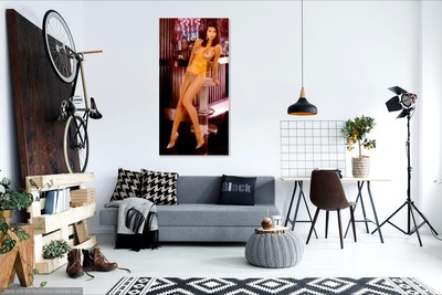 Photo poster, retro,Morena Corwin 1992,size А3 29.7х42.0 inches. Wall decoration, home decor, gift.