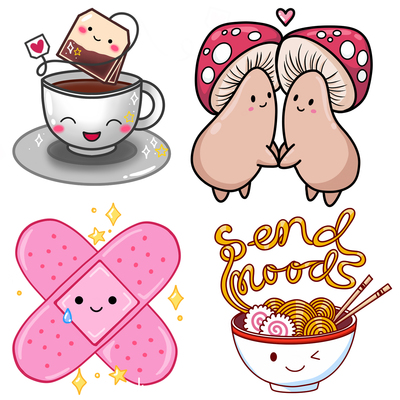 Kawaii Sticker Pack