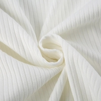 White Knit V Neck Long Sleeve Shirt  - Thumbnail 7