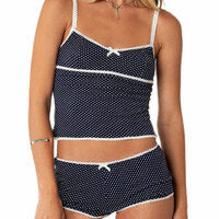 2PCS Polka Dot Pajama Set - Thumbnail 7