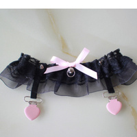 cos cute bow knee socks sexy velvet thigh high stockings - Thumbnail 6