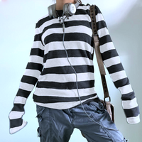 GRUNGE STRIPED SWEATSHIRT - Thumbnail 2