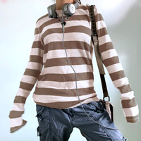 GRUNGE STRIPED SWEATSHIRT - Thumbnail 3