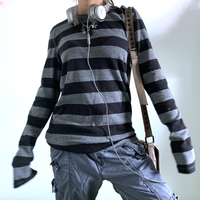 GRUNGE STRIPED SWEATSHIRT - Thumbnail 1