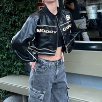 MOODY GIRLS BIKER JACKET - Thumbnail 1