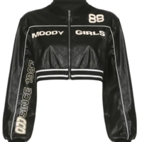 MOODY GIRLS BIKER JACKET - Thumbnail 3