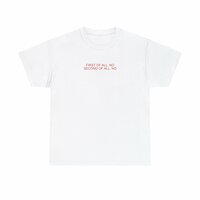 Free Shipping-FIRST OF ALL TEE - Thumbnail 1