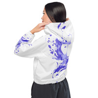 Womens cropped windbreaker - Thumbnail 2