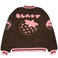 Japanese Anime V Neck Pocket Sweater  - Thumbnail 1