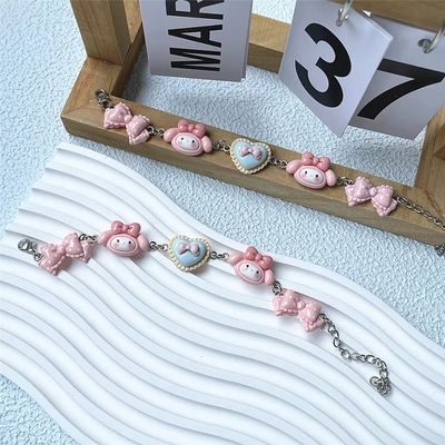 Japanese Anime Resin Charm Sweater 