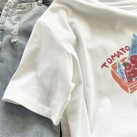 Tomato Print Short Sleeve T-shirt  - Thumbnail 3