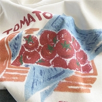 Tomato Print Short Sleeve T-shirt  - Thumbnail 2