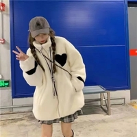 Blue Heart Fleece Zipper Jacket  - Thumbnail 2