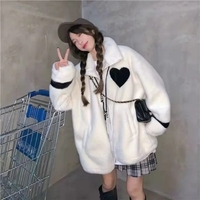 Blue Heart Fleece Zipper Jacket  - Thumbnail 4