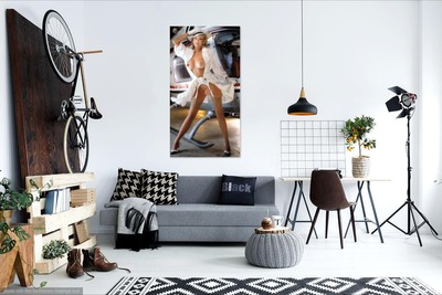 Photo poster, retro,Lynne Austin 1986,size А3 29.7х42.0 inches. Wall decoration, home decor, gift.