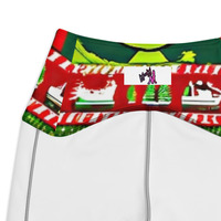 Christmas ugly grinch pattern Leggings with pockets - Thumbnail 6