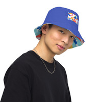 Unisex reversible bucket hat - Thumbnail 1