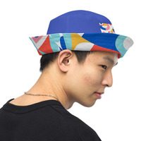 Unisex reversible bucket hat - Thumbnail 2