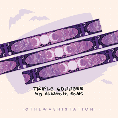 Triple goddess washi tape