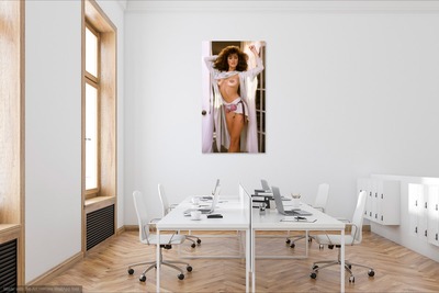 Photo poster, retro,Ava Fabian 1986,size А3 29.7х42.0 inches. Wall decoration, home decor, gift.