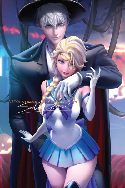 Jack x Elsa Poster#574