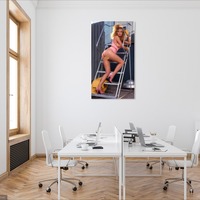 Photo poster, retro,Katherine Hushaw 1986,size А3 29.7х42.0 inches. Wall decoration, home decor, gift. - Thumbnail 1