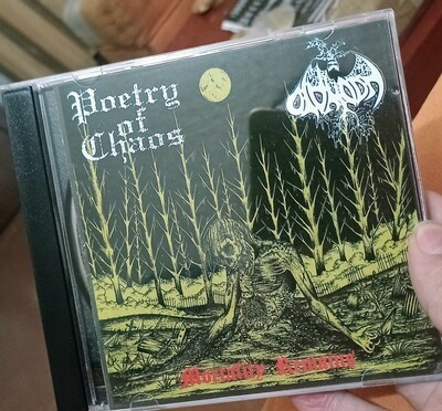  OLDMOON/ POETRY OF CHAOS"  Mortality Remains" CD