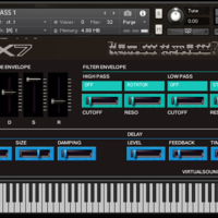 DX7 Kontakt Library Virtual Instrument Nki Vst Software - Thumbnail 1