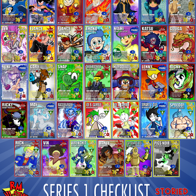 Booster packs - series 1 - storied beginnings  - rm all-stars tcg