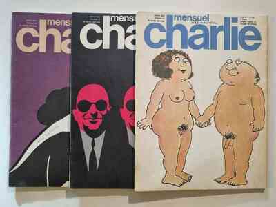 "Mensuel Charlie" x 3 from 1976