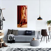 Photo poster, retro,Karen Christy 1971,size А3 29,7х42,0  inches. Wall decoration, home decor, gift. - Thumbnail 1