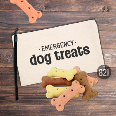 Emergency Treats Zippered Pouch