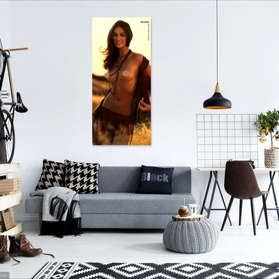 Photo poster, retro,claire rambeau 1971, size А3 29,7х42,0  inches. wall decoration, home decor, gift. - Thumbnail 1