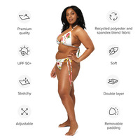 All-over print string bikini - Thumbnail 8