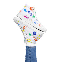 Womens high top canvas shoes - Thumbnail 6