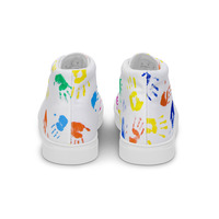 Womens high top canvas shoes - Thumbnail 10