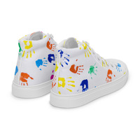 Womens high top canvas shoes - Thumbnail 13