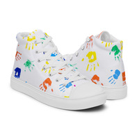 Womens high top canvas shoes - Thumbnail 16