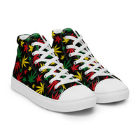 Mens high top canvas shoes - Thumbnail 10