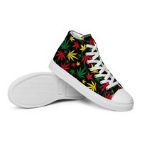 Mens high top canvas shoes - Thumbnail 14