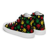 Mens high top canvas shoes - Thumbnail 16