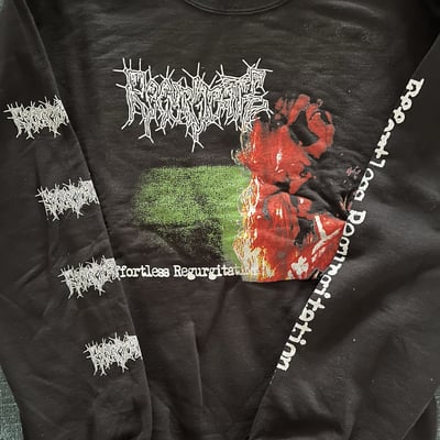 Crew effortless regurgitation crewneck sweatshirt