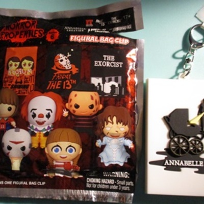 Horror properties figural bag clips(style varies)
