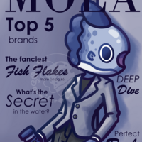 Mola Magazine Grey Mini Print - Thumbnail 3