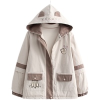 New loose-fitting lamb wool coat - Thumbnail 3